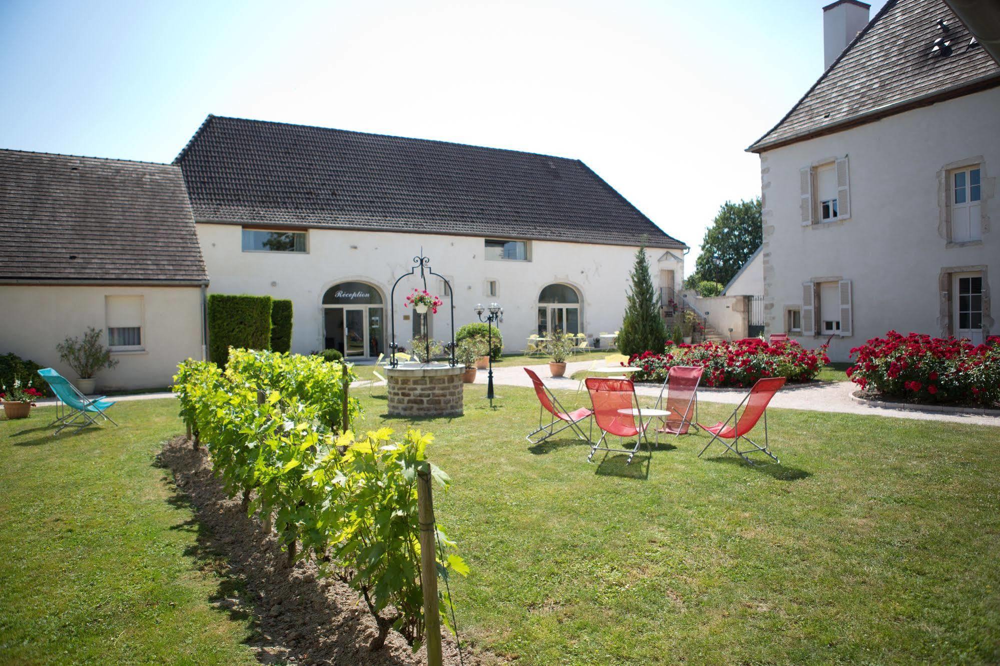 Hotel L'Oree Des Vignes Gilly-lès-Cîteaux Exterior foto